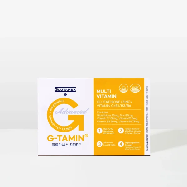 G-Tamin 7 Days - The Ultimate Antioxidant Blend with 50% Pure L-Glutathione