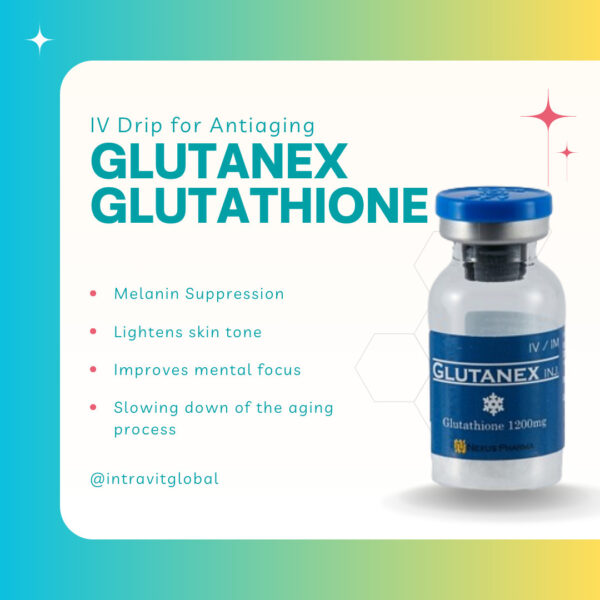 Glutanex Glutathione 1200mg IV Drip