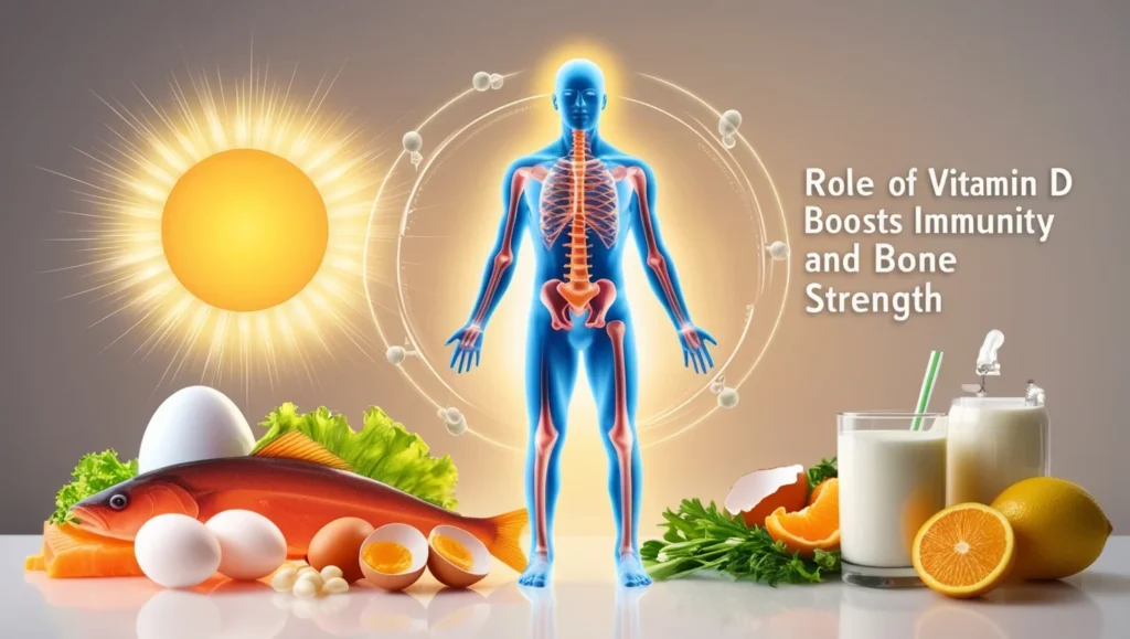 vitamin D supplements, immunity booster, bone strength