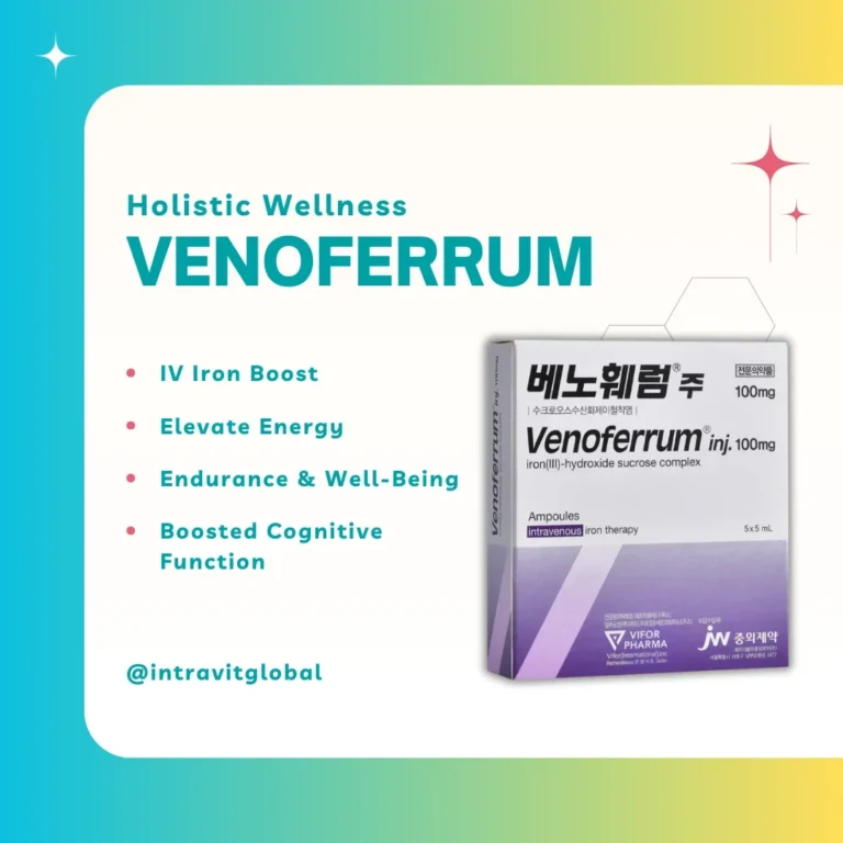 Venoferrum IV iron supplement