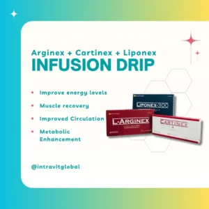Arginex Cartinex Liponex Infusion Drip — Advanced Metabolism & Recovery Formula