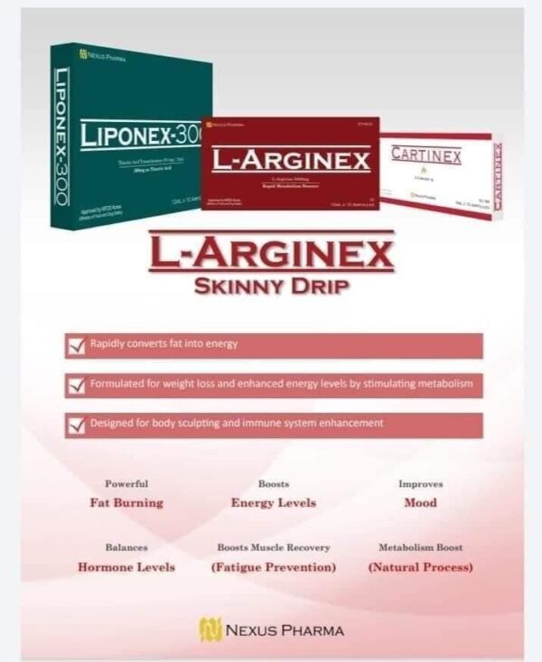 L-Arginex IV Drip — Advanced Metabolism & Recovery Formula - Image 4