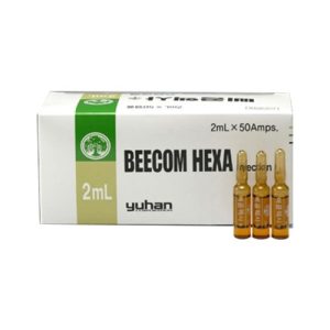 Beecom Hexa Vitamin B Complex (2ml Ampoules) IV/IM to Elevate Your Energy, Recovery & Vitality